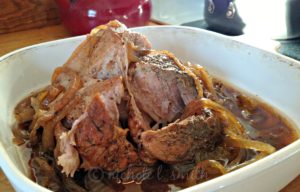 Sweet and tangy pork roast