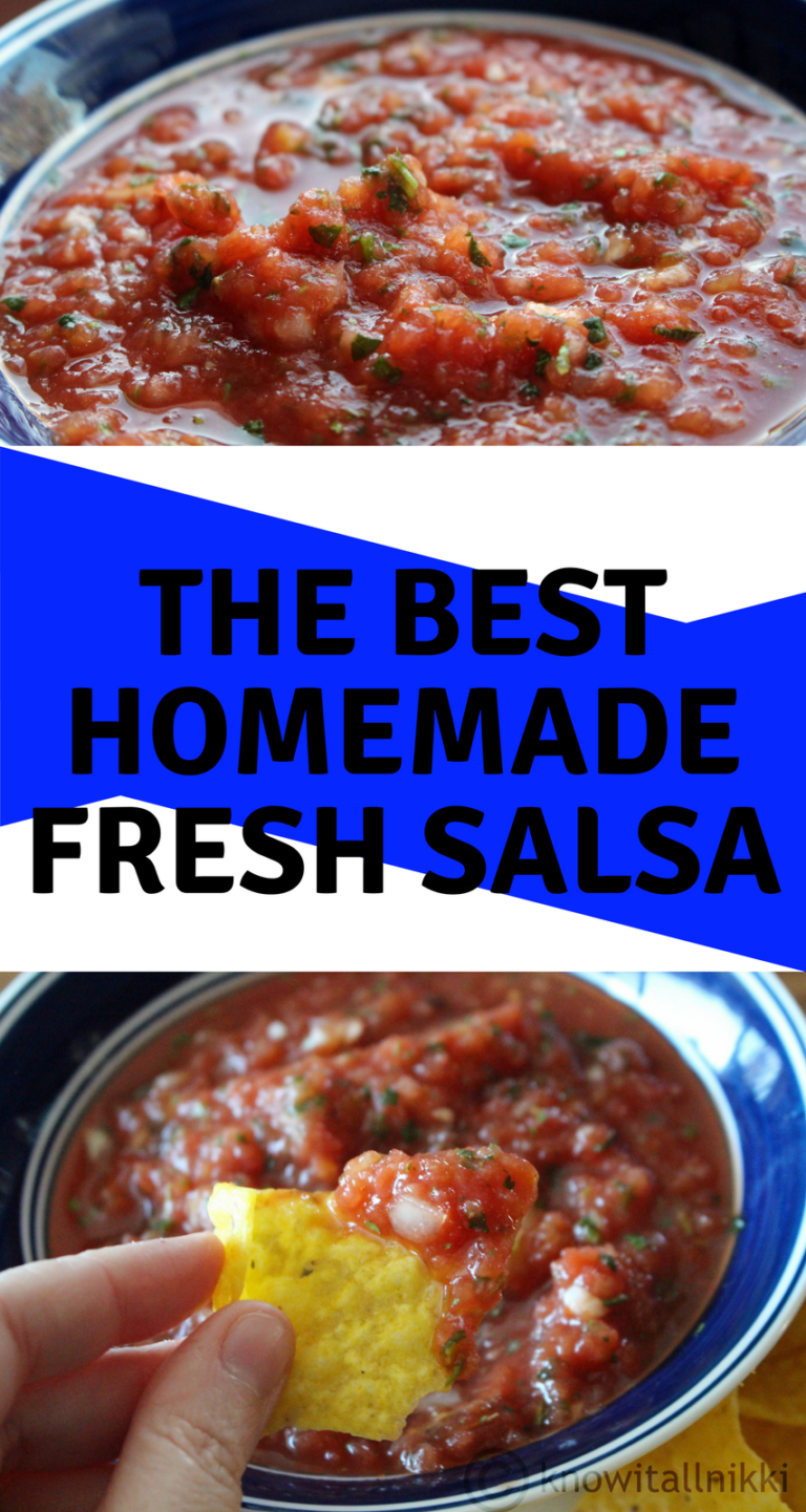 This Is The Best Fresh Salsa You Will Ever Make - Know-it-all Nikki