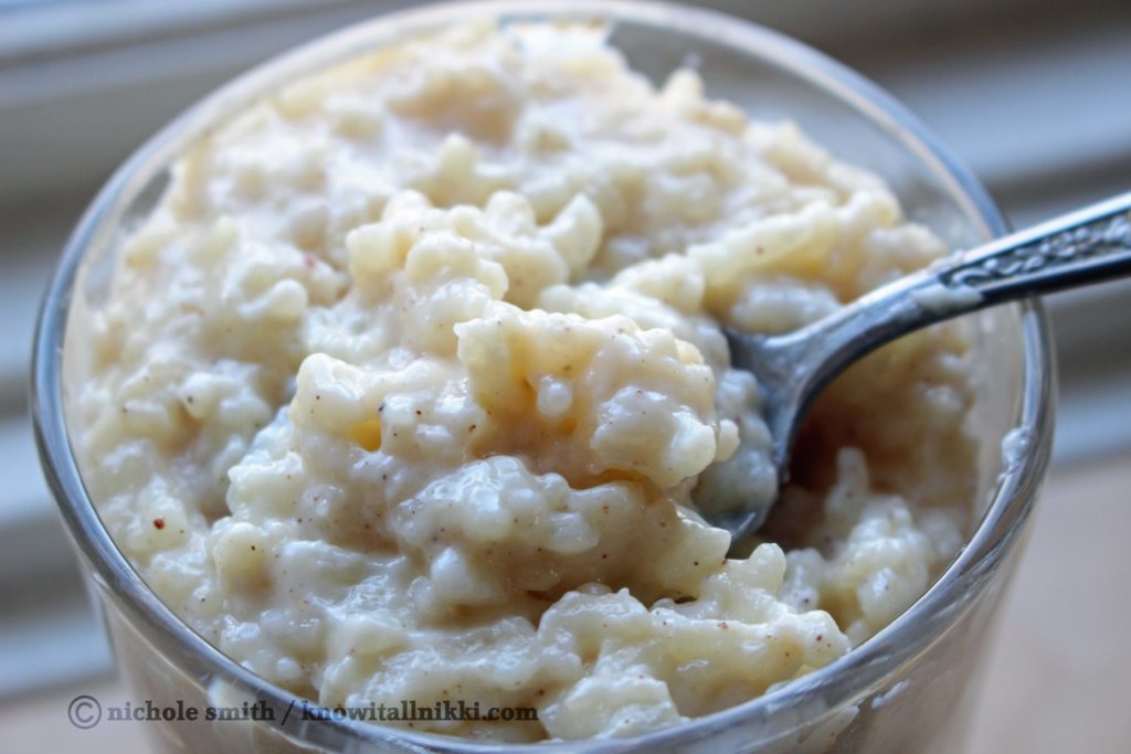 The Easiest Instant Pot Rice Pudding Knowitall Nikki